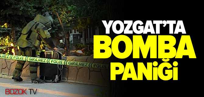 Yozgat'ta Şüpheli Çanta Pabiği