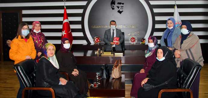 Yeniden Refah Partisi'nden Başkan Yalçın'a ziyaret