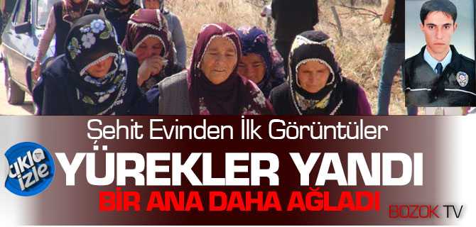 Şehit Ateşi Baba Ocağına Düştü