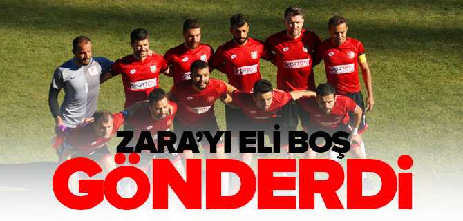 Yozgatspor Zara'yı Eli Boş Gönderdi