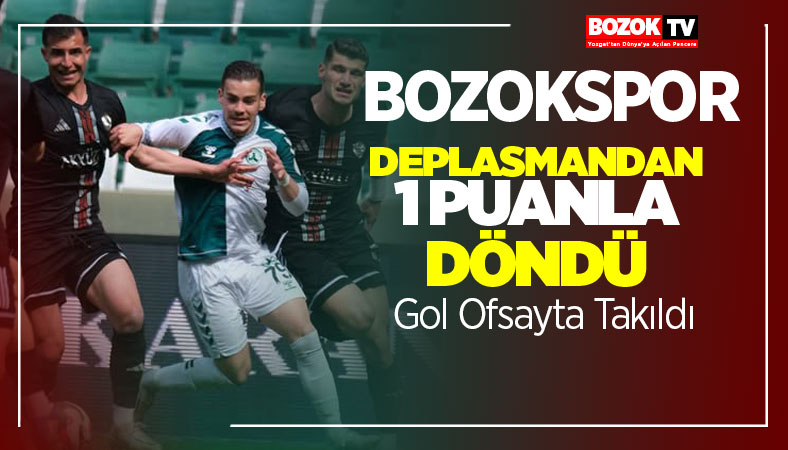 Bozokspor Deplasmanda Giresunspor ile Yenişemedi